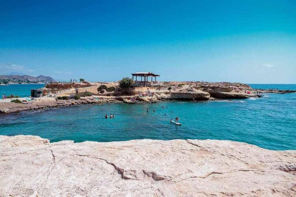 Altamira 2 Campello Piscina, Garaje ,Wifi, A/C Apartment El Campello Ngoại thất bức ảnh